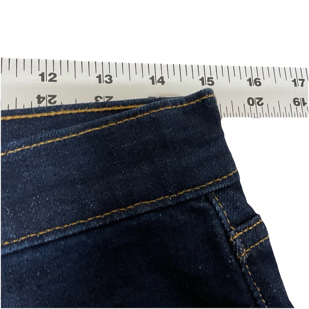 Mutual Weave The Slim Straight Mens Dark Wash Denim Blue Jeans Size 30 X 30 - Picture 6 of 9